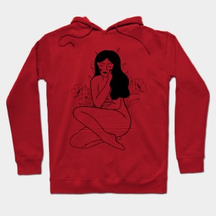 Simple Woman Design Hoodie